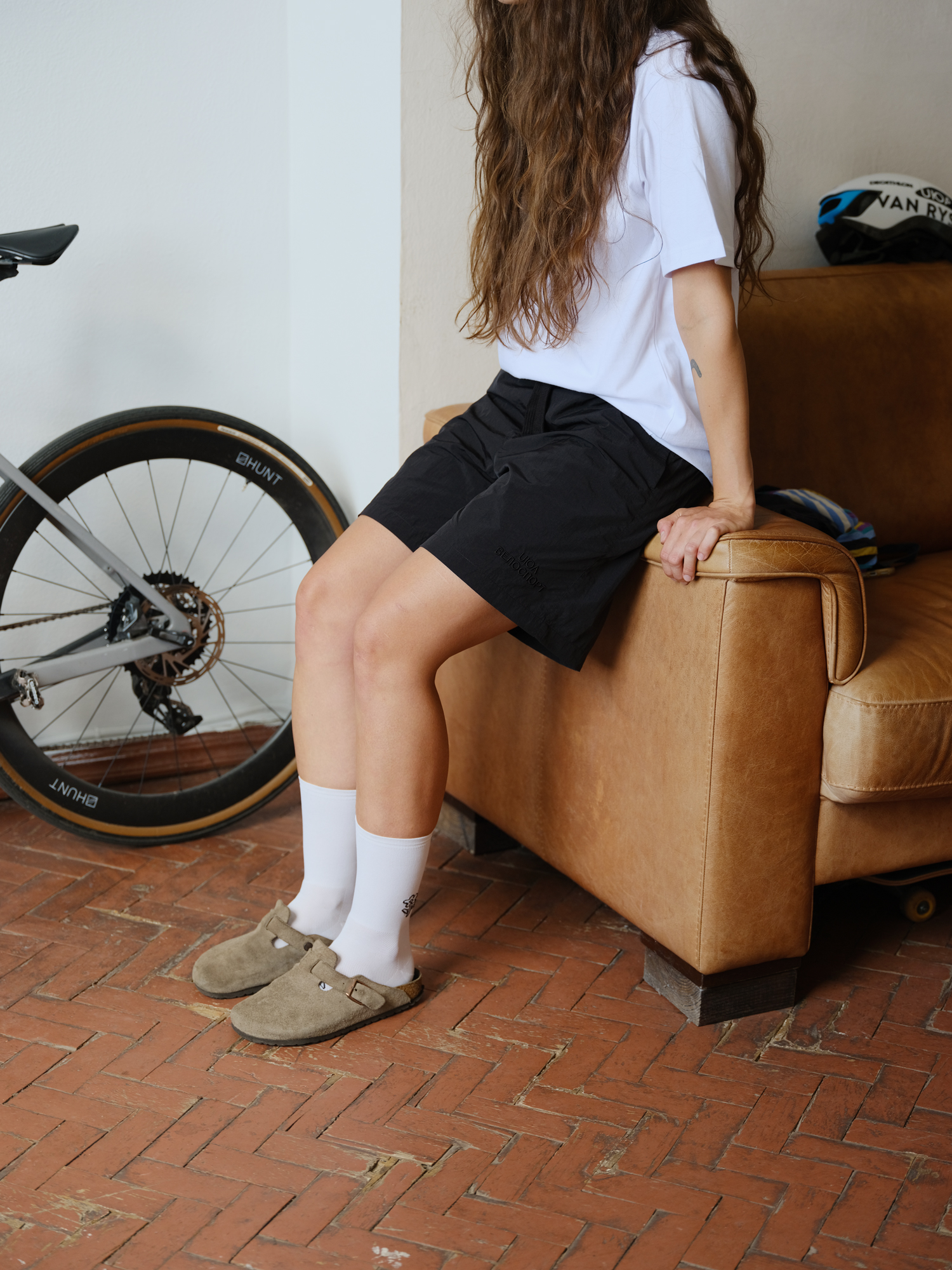 Black “LOGO” Shorts Women’s
